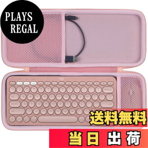 �y���������zLebakort���[�P�[�X�ƌ݊����̂���Logicool���W�N�[��PEBBLE KEYS 2 K380sGR Bluetooth���C�����X�L�[�{�[�hPEBBLE MOUSE2 M350sGR ���C�����X�}�E�X (�s���N �P�[�X)