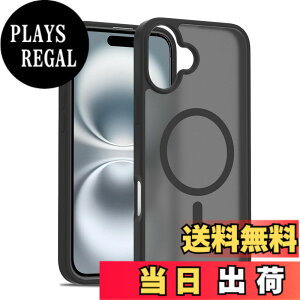 �y���������zPRODELI �P�[�X For iPhone 16 Plus ��p �J�o�[ MagSafe�Ή� �ČRMIL�K�i �ی�J�o�[ �ϏՌ� �w��h�~ ���C�����X�[�d�Ή� �����h�~ �����Y�ی� ���΂݂Ȃ� �X�}�z�P�[�X �Ή� �A�C�t�H�� 