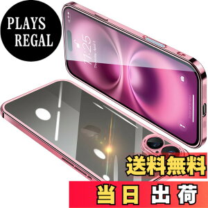 �y���������zONETIAOLONG iPhone16 Plus �p �P�[�X �N���A �A�C�t�H��16Plus �J�o�[ ���� �X�}�z�P�[�X �S�ʕی� �ϏՌ� �y�� ���b�L���H TPU ���^ �X�g���b�v�z�[���t�� ����~�� �����h�~ 6.7�C���`�i
