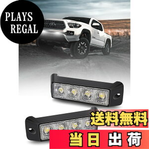 �y���������zLargoods 12W LED������ �ԗp 5.5�C���` LED ���C�g�o�[ 4�A ���[�N���C�g 12V 24V���p IP68�h���h�o �t�H�O���C�g �f�b�L���C�g �X �W���� �O�Ɠ� ������ 6000k ���p�^�C�v ���P�x �ȃG�l ��