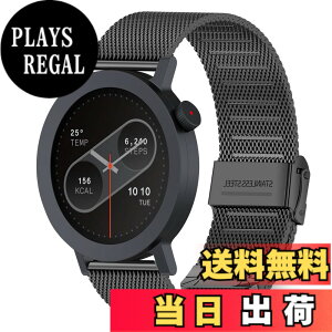 �y���������z[HeeNia] �o���h CMF by Nothing Watch Pro 3/CMF by Nothing Watch Pro 2 �Ή� �����x���g �X�e�����X�� �ւ��x���g �������߉\ �j�����p �����o���h (�u���b�N)