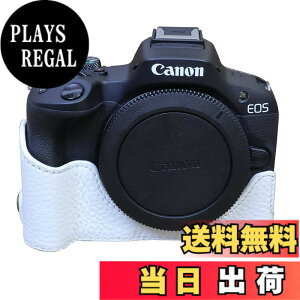 �y���������zSIUTATDSH �J�����P�[�X ��t���v �K�p Canon �L���m�� EOS R50 R100 �P�[�X ���C�i�[�P�[�X �J�����z���_�[�A�ϐk�E�ϏՌ��E�֌g�O�r�ݒu�ł��A�d�r�����ł��B (�z���C�g)