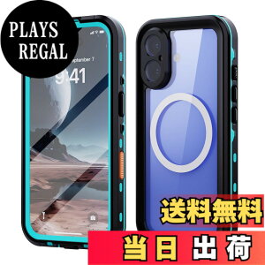 �y���������ziPhone 16 Plus �P�[�X ���S�h�� Magsafe�Ή� �X�g���b�v�t�� �h���P�[�X �J�o�[ �N���A ���� �A�C�t�H��16 �v���X�S�ʃJ�o�[ ��� �ϏՌ� ���ʃP�[�X �t����ʕی� �A�E�g�h�A,�u���[