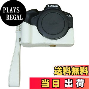 �y���������zSIUTATDSH �J�����P�[�X PU���U�[ �K�p Canon �L���m�� EOS R50 R100 �P�[�X ���C�i�[�P�[�X �J�����z���_�[�A�ϐk�E�ϏՌ��E�֌g�O�r�ݒu�ł��A�d�r�����ł��B (�z���C�g)