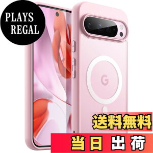 �y���������zJETech Google Pixel 9/9 Pro 2024�p �}�O�l�b�g�P�[�X MagSafe�Ή� �������}�b�g�o�b�N �ϏՌ��X�}�z�J�o�[ (���[�Y�N�H�[�c)
