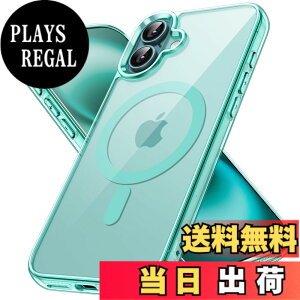 �y���������zJETech iPhone 16 Plus 6.7�C���`�p �}�O�l�b�g �P�[�X MagSafe�Ή� �Ռ��z�� �o���p�[�J�o�[ �����h�~ �N���A�o�b�N (�e�B�[���u���[)