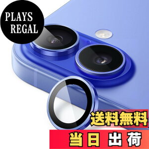 �y���������zJETech iPhone 16 6.1�C���` / iPhone 16 Plus 6.7�C���`�p �J���������Y�t�B���� 9H�����K���X�� �ʂ̋��������O�J�o�[ HD�N���A 1�Z�b�g (�E���g���}����)