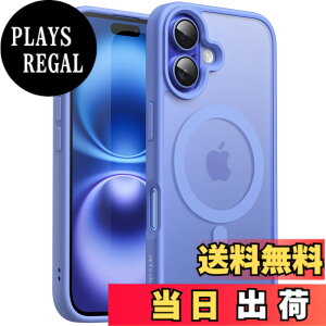 �y���������zJETech iPhone 16 Plus 6.7�C���`�p �}�O�l�b�g �P�[�X MagSafe�ɑΉ� �������̃}�b�g�w�� ���^ �ϏՌ� �J�o�[ (�E���g���}����)