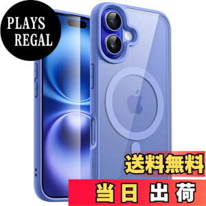 �y���������zJETech iPhone 16 Plus 6.7�C���`�p �}�O�l�b�g �P�[�X MagSafe�ɑΉ� �Ռ��z�� �o���p�[�J�o�[ �\���b�h�J���[�}�b�gTPU�t���[�� �����h�~ �N���A�o�b�N (�E���g���}����)