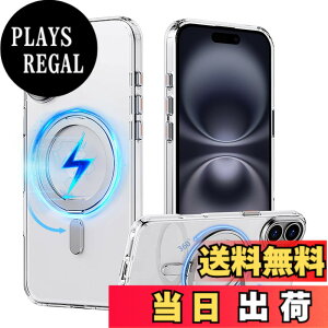 �y���������zPRODELI �P�[�X For iPhone 16 ��p �J�o�[ �ϏՌ� PC+TPU�f�� �y�ČRMIL�K�i�EagSafe�Ή��z�X�^���h�@�\ �w��h�~ �����h�~ ������� ���C�����X�[�d�Ή� �C�菝�h�~ �X�}�z�P�[�X �A�C�t