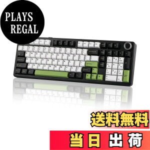 �y���������zEPOMAKER X AULA F99 PRO ���C�����X�Q�[�~���O�L�[�{�[�h �z�b�g�X���b�v�Ή��J�X�^���L�[�{�[�h 8000mAh�o�b�e���[����2.4GHz/Type-C/BT5.0���J�j�J���L�[�{�[�h RGB�o�b�N���C�g�t���Q�[