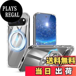 �y���������zQUEASON�yGoogle Pixel 9/9Pro �ʗp MagSafe�Ή� �P�[�X�z360°��]�X�^���h ���C�����X�[�d�Ή� pixel9 pro �p �P�[�X �����O�t�� �ČRMIL�K�i �O�[�O���s�N�Z��9 �p �X�}�z�P�[�X magsafe ������