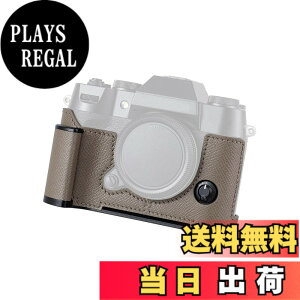 �y���������zSIUTATDSH �J�����n�[�t�P�[�X�A Fuji X-T50 XT50 �Ή��A�r���e�[�W���^���{�v�C���X�^���g�J�����ی�P�[�X �X�^�C���b�V�� �|�[�^�u�� �ϏՌ� (�O���[)