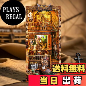 �y���������zFUNPOLA 3D�p�Y�� �u�b�N�k�b�N �L�b�g Booknook �ؐ��p�Y�� DIY �~�j�`���A �h�[���n�E�X LED �{�I���� �u�b�N�G���h �W���p �N���t�g�Z�b�g ���S�҂⒆�w������ 233PC (�V���E��)