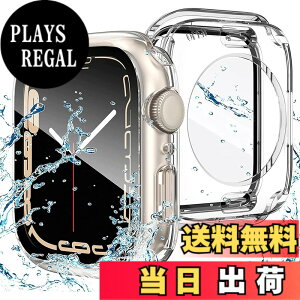 �y���������zAMAPC for Apple Watch �P�[�X 360�x�S�ʖh�� �o���h ���j�E�X�|�[�c��p �K���X�t�B���� ��̌^ applewatch�p �J�o�[ 360�t���{�f�B�h�� �A�b�v���E�H�b�` �P�[�X Apple Watch Series 11/10 46mm��