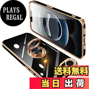 �y���������zONETIAOLONG iPhone 17e / 16e �p �P�[�X �����O�t�� �A�C�t�H��16e �����O �J�o�[ �ϏՌ� TPU 360°��] �X�^���h�@�\ ���b�L���H �ԍڃz���_�[ �X�g���b�v�z�[���t�� 6.1�C���`�i�u���b�N