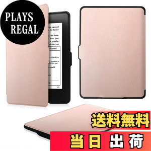 �y���������zFintie for Kindle Paperwhite �P�[�X ���� �y�� �ی�J�o�[ �I�[�g�X���[�v�@�\�t�� (��5 / 6 / 7����A�}���K���f����p) (��10���� 2018�ɓK���ł��Ȃ�) (���[�Y�S�[���h)