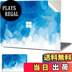 �y���������zSurface ��p�X�L���V�[�� �J�o�[ �X�e�b�J�[ 2024 Surface Laptop 13.8�C���` (��7���� Copilot PC) �p �S�g�ی�A���O���\�A�����h�~����юc�����t���[ [Blue Paint]