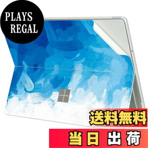 �y���������zDigi-Tatoo Surface ��p�X�L���V�[�� �J�o�[ �X�e�b�J�[ (2024 Surface Pro 11 Copilot PC/ 2022 Surface Pro 9 �p) �S�g�ی�A���O���\�A�����h�~����юc�����t���[ [Blue Paint]