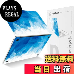 �y���������zDigi-Tatoo �X�L���V�[�� 2025~2026 MacBook Air 13.6 �C���` (M5/M4�`�b�v A3449/A3240) �Ή� �J�o�[ �P�[�X �t�B���� �X�e�b�J�[ �ی� ���O���\ �����h�~����юc�����t�� [���y���L]