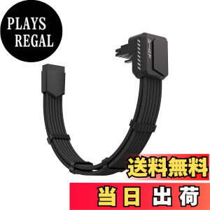 �y���������zEZDIY-FAB �V�[���h 12VHPWR PCIE 5.1 90�x�p�x GPU �����P�[�u�� �A90 �x 12V-2x6 �A���O���A�_�v�^�[�t���A16 �s�� (12+4) PCIe 5.1 PSU �P�[�u�������ARTX 40�V���[�Y�Ή��A�R�[���t�� ���o�[�X�^