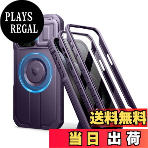 �y���������zDexnor iPhone 15 Pro Max�p �}�O�l�b�g�P�[�X - �X���C�h���J�����J�o�[�������\�L�b�N�X�^���h��������ʕی�t�B�����t�� �ϏՌ� �w�r�[�f���[�e�B �P�[�X(�p�[�v��)