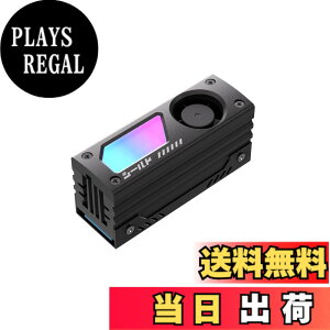 �y���������zEZDIY-FAB �V�[���h ARGB M.2 2280 SSD �q�[�g�V���N ���� 20mm PWM �����t�@���A�����\��p�A�A���~�j�E�����A5V 3Pin ARGB Sync�Ή��A�É��݌v�A�����I�ȕ��M�z�A�ߔM�΍�A�ȒP��t�A��