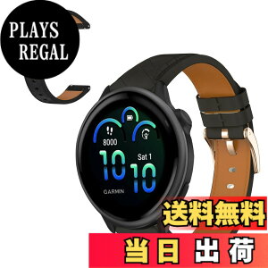 �y���������z[CiimWaa] 20mm �o���h Garmin Forerunner 570 42mm/Garmin Vivoactive 6/5/Forerunner 165/165 Music/Approach S50/S44 �Ή� �{�v���v�x���g �X�g���b�v �r�W�l�X �����x���g �N�C�b�N�����[�X ���� �����o��