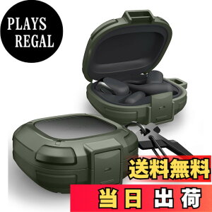 �y���������zDexnor Shokz OpenFit 2 �P�[�X �����h�~���b�N �ϏՌ� ���S�o���p�[�P�[�X �ی�J�o�[ �J���r�i���L�[�����O���N���[�i�[�L�b�g�t�� Shokz OpenFit 2 (2025�N���f��) �Ή�(�O���[��)