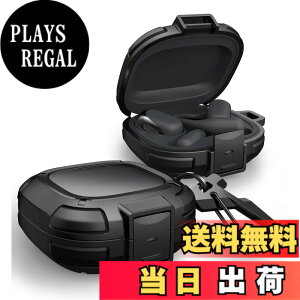 �y���������zDexnor Shokz OpenFit 2 �P�[�X �����h�~���b�N �ϏՌ� ���S�o���p�[�P�[�X �ی�J�o�[ �J���r�i���L�[�����O���N���[�i�[�L�b�g�t�� Shokz OpenFit 2 (2025�N���f��) �Ή�(�u���b�N)