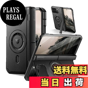 �y���������zDexnor Google Pixel 10 Pro Fold�p�P�[�X �}�O�l�b�g�� �O�ʉ�ʕی�t�B�������q���W�ی�t�� �t���{�f�B���O�h�ی�J�o�[�o���p�[�P�[�X(�u���b�N)