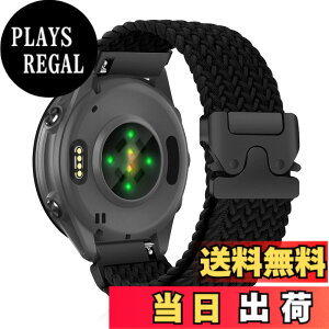 �y���������z[CiimWaa] 22mm �o���h for Garmin(�K�[�~��) Venu 4/3 45mm/vivoactive 4/Venu 2 �p �����o���h �҂ݍ��� ���v�x���g �N�C�b�N�����[�X ���v�o���h �_�炩�� �ʋC�� �����p�x���g Garmin Forerunner 265/