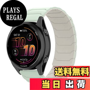 �y���������z[CiimWaa] 22mm �o���h for Garmin Venu 4/3 45mm/vivoactive 4/Venu2 �p �V���R�� ���v�o���h ���͂Ȏ��C �X�}�[�g�E�H�b�`���� �}�O�l�b�g �_�炩�� �����^ �j�����p ���K�� �x���g �K�[�~�� garm