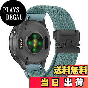 �y���������z[CiimWaa] 20mm �o���h for Garmin Forerunner 570 42mm/Garmin Vivoactive 6/5/Approach S50/S44 �p �����o���h �҂ݍ��� ���v�x���g �N�C�b�N�����[�X ���v�o���h �_�炩�� �ʋC�� �����p�x���g �K�[�~