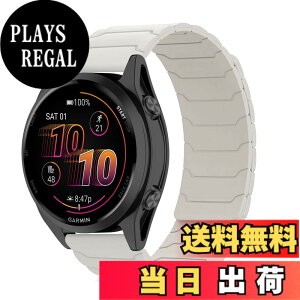 �y���������z[CiimWaa] 22mm �o���h for Garmin Venu 4/3 45mm/vivoactive 4/Venu2 �p �V���R�� ���v�o���h ���͂Ȏ��C �X�}�[�g�E�H�b�`���� �}�O�l�b�g �_�炩�� �����^ �j�����p ���K�� �x���g �K�[�~�� garm