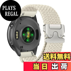 �y���������z[CiimWaa] 20mm �o���h for Garmin Forerunner 570 42mm/Garmin Vivoactive 6/5/Approach S50/S44 �p �����o���h �҂ݍ��� ���v�x���g �N�C�b�N�����[�X ���v�o���h �_�炩�� �ʋC�� �����p�x���g �K�[�~
