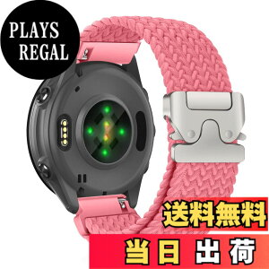 �y���������z[CiimWaa] 20mm �o���h for Garmin Forerunner 570 42mm/Garmin Vivoactive 6/5/Approach S50/S44 �p �����o���h �҂ݍ��� ���v�x���g �N�C�b�N�����[�X ���v�o���h �_�炩�� �ʋC�� �����p�x���g �K�[�~