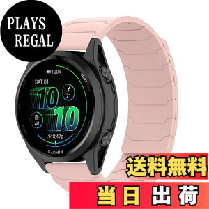 �y���������z[CiimWaa] 20mm �o���h for �K�[�~�� Garmin Forerunner 70/ 170/170 Music/Approach J1/S50/Garmin Vivoactive 6/5 �p �V���R�� ���v�o���h ���͂Ȏ��C �X�}�[�g�E�H�b�`���� �}�O�l�b�g ���v�x���g �����^ 