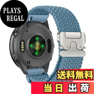 �y���������z[CiimWaa] 22mm �o���h for Garmin(�K�[�~��) Venu 4/3 45mm/vivoactive 4/Venu 2 �p �����o���h �҂ݍ��� ���v�x���g �N�C�b�N�����[�X ���v�o���h �_�炩�� �ʋC�� �����p�x���g Garmin Forerunner 265/