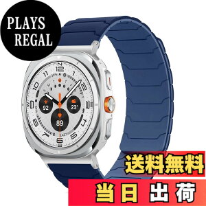 �y���������zCiimWaa �o���h for Samsung Galaxy Watch Ultra 47mm 2025/Ultra 47mm 2024 �p �V���R�� ���v�o���h ���͂Ȏ��C �X�}�[�g�E�H�b�`���� �}�O�l�b�g ���i�K���� ���v�x���g �����^ �j�����p ���K�� 