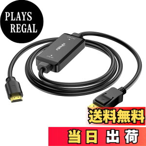 �y���������zHDMI DisplayPort �ϊ��P�[�u�� 4K 60Hz 1.5m USB���d�s�v Plug & Play HDMI to DisplayPort �ϊ��A�_�v�^�[ PS5 Xbox Series X PS4 Pro �Q�[�~���OPC �m�[�gPC�Ή�