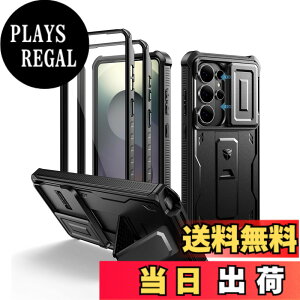 �y���������zDexnor Samsung Galaxy S26 Ultra�p �P�[�X - �X���C�h�������J�����J�o�[����ʕی�t�B�������L�b�N�X�^���h�t�� �w�r�[�f���[�e�B�ϏՌ� ��� �t���{�f�B�o���p�[�ی�P�[�X(�u���b