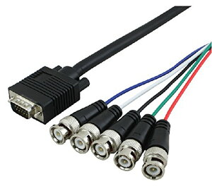 �y���������z�yB-V5�z VGA(�~�jD-sub15�s���I�X)��BNC(�I�Xx5)�ϊ��P�[�u�� RGB OFC ���_�f�� �T�C�Y�F1.5m