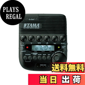 �y���������zTAMA �^�} �h���}�[���� ���g���m�[�� Rhythm Watch ���Y���E�H�b�` RW200 �F�F�u���b�N�B�A�T�C�Y�FSXXL