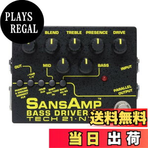 �y���������zTech21 SANSAMP �T���Y�A���v �x�[�X�p �G�t�F�N�^�[ DI BOX BASS DRIVER DI V2�y�������K�i�z �F�FBass Driver DI V2 ��ԃv���A���v