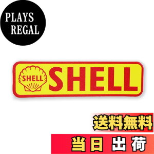�y���������z�X�e�b�J�[#080 SHELL (11x3cm) / �V�F�� �o�i�[ �A�����J���G�� �F�F���b�h�A�T�C�Y�FW11xH3cm