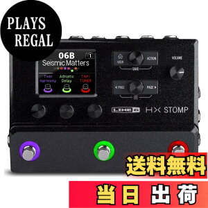 �y���������zLine 6 �}���`�G�t�F�N�^�[ HX Stomp ���R���p�N�g�ȃv���t�F�b�V���i���E�M�^�[�E�v���Z�b�T�[ 300��ވȏ�̃G�t�F�N�g�ƃA���v�E���f�� �I�[�f�B�I�C���^�[�t�F�C�X�@�\