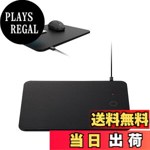 �y���������z�G���R�� qi �[�d�� ���C�����X �}�E�X�p�b�h �\�t�g���U�[ �u�������[�d 5W���f�� iPhoneXR / iPhoneXS / iPhoneXS Max / Galaxy / Xperia ��Qi�Ή��@�� �u���b�N MP-WQ01BK �F�F�u���b�N