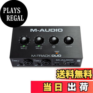 �y���������zM-AUDIO M-Track Duo HD �I�[�f�B�I�C���^�[�t�F�C�X USB-C�Ή� 24bit�E192kHz 2�C��2�A�E�g(XLR/TRS�Ή�) ���R�[�f�B���O�E�z�M�E�|�b�h�L���X�g�Ή� �\�t�g�E�F�A�X�C�[�g�t�� �T�C�Y�F48kHz