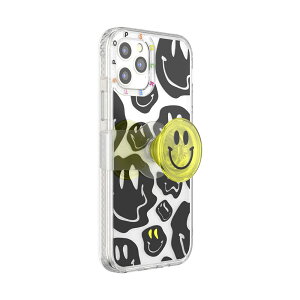 �y���������zPopsockets iPhone 12/12 Pro �P�[�X ���|�W�V���i�u���X���C�h�O���b�v�t�� MagSafe - All Smiles �F�FAll Smiles�A�T�C�Y�FiPhone 12 / 12 Pro